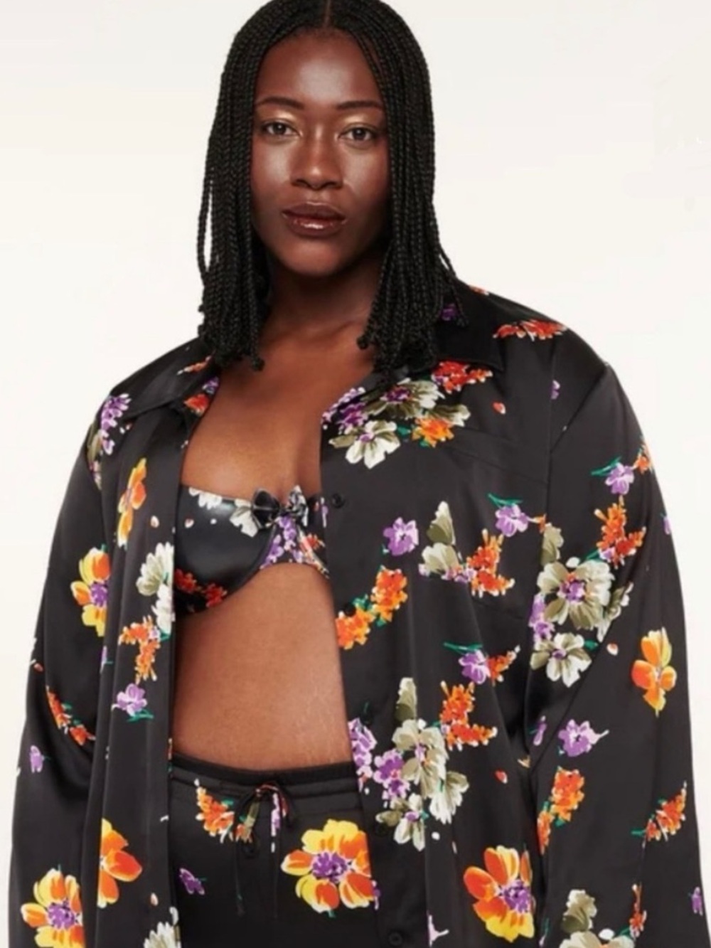 Savage Fenty floral pajama set
